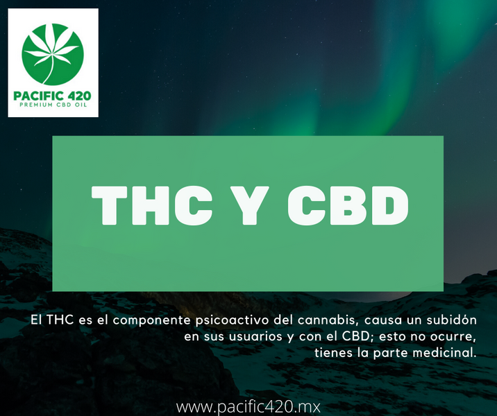 Diferencia entre THC Y CBD